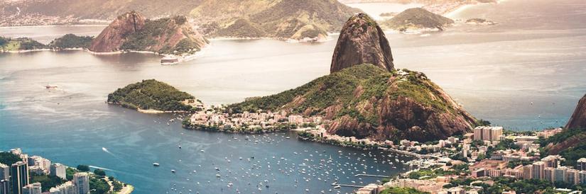 Skyline shot of Rio de Janeiro