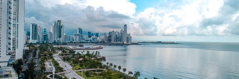 Skyline shot of Panama City