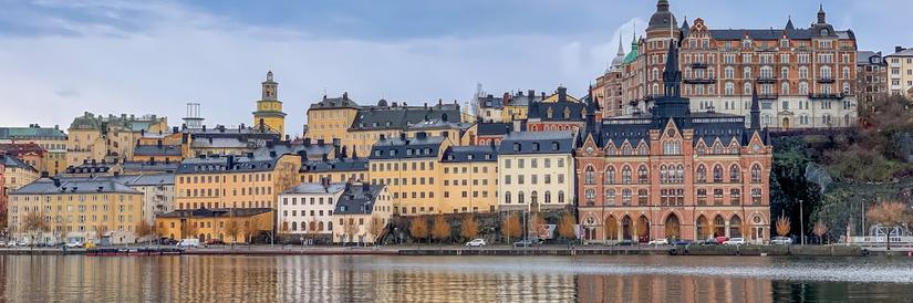 Cityscape shot of Stockholm Sweden